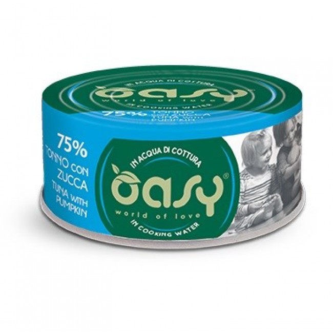 OASY More Love Tuna with pumpkin - wet cat food - 70g