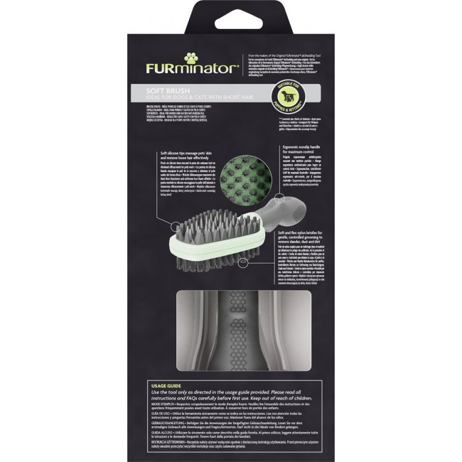 FURminator - double-sided brush for puppies and kittens FURminator - double-sided brush for puppies and kittens