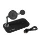 RealPower ChargeAIR Mag Smartphone, Smartwatch, Tablet Black USB Wireless charging Indoor