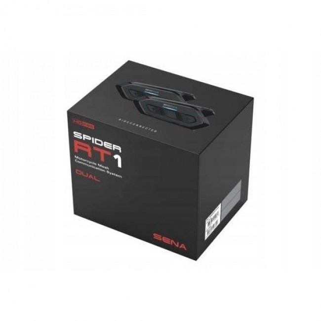 Sena SPIDER RT1 Motorcycle Intercom for 2 Mesh Helmets Dual Pack Sena SPIDER RT1 Motorcycle Intercom for 2 Mesh Helmets Dual Pack