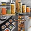 Set of 4 PANTRY containers