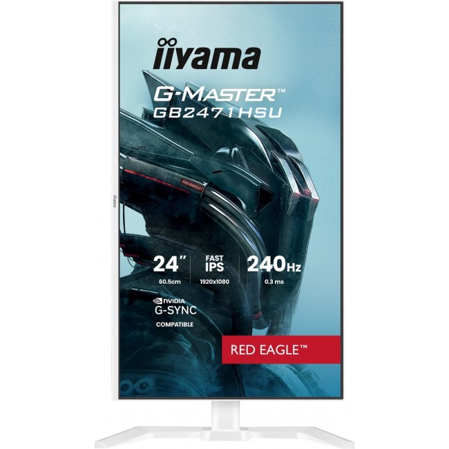 iiyama G-MASTER GB2471HSU-W1 computer monitor 60.5 cm (23.8