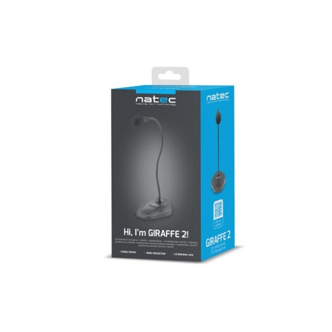 NATEC MICROPHONE GIRAFFE 2 BLACK