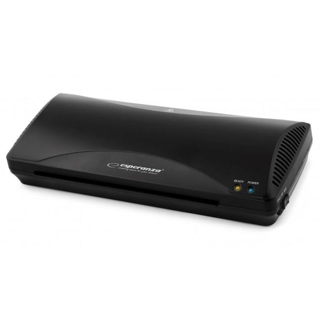 Esperanza EFL001 laminator Cold/hot laminator 250 mm/min Black Esperanza EFL001 laminator Cold/hot laminator 250 mm/min Black