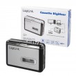 LogiLink UA0156 cassette player 1 deck(s) Black, Silver