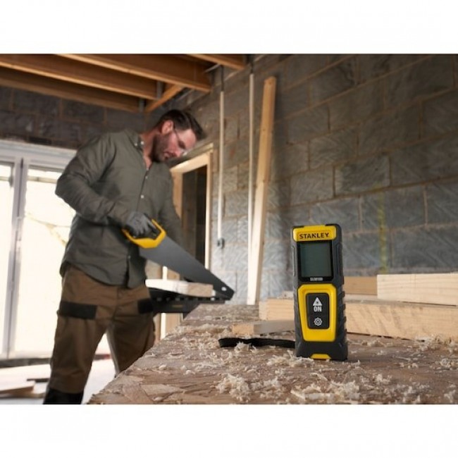 Stanley STHT77100-0 distance meter Laser distance meter Black, Yellow 30 m