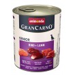 ANIMONDA GranCarno Senior Beef and lamb - wet dog food - 800g