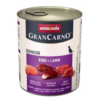 ANIMONDA GranCarno Senior Beef with lamb - Wet dog food - 800 g