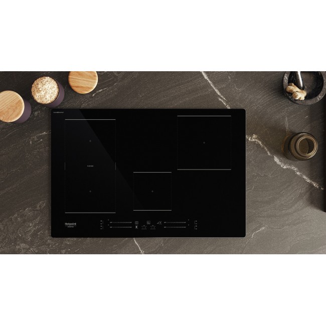 Hotpoint Ariston HS 1377C CPNE Black Built-in 77 cm Zone induction hob 4 zone(s) Hotpoint Ariston HS 1377C CPNE Black Built-in 77 cm Zone induction hob 4 zone(s)