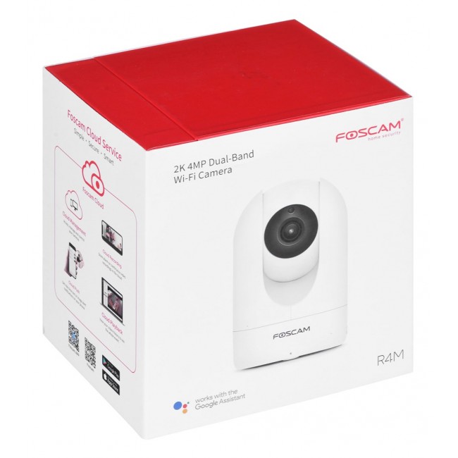 Foscam R4M security camera Cube IP security camera Indoor 2560 x 1440 pixels Desk Foscam R4M security camera Cube IP security camera Indoor 2560 x 1440 pixels Desk