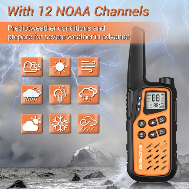 Walkie-Talkie Baofeng BF-T25E Orange Walkie-Talkie Baofeng BF-T25E Orange
