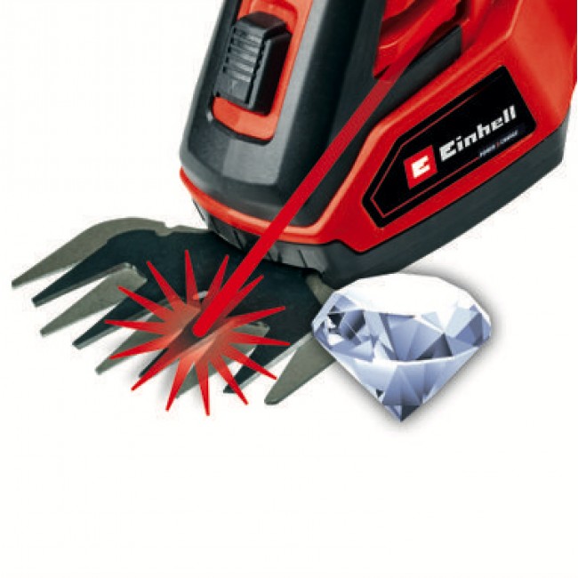 Einhell GE-CG 18/100 cordless grass shear 8 mm 18 V Lithium-Ion (Li-Ion) Black, Red Einhell GE-CG 18/100 cordless grass shear 8 mm 18 V Lithium-Ion (Li-Ion) Black, Red