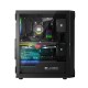 Logic PORTOS ARGB MINIDI USB 3.0 Case Black Logic PORTOS ARGB MINIDI USB 3.0 Case Black