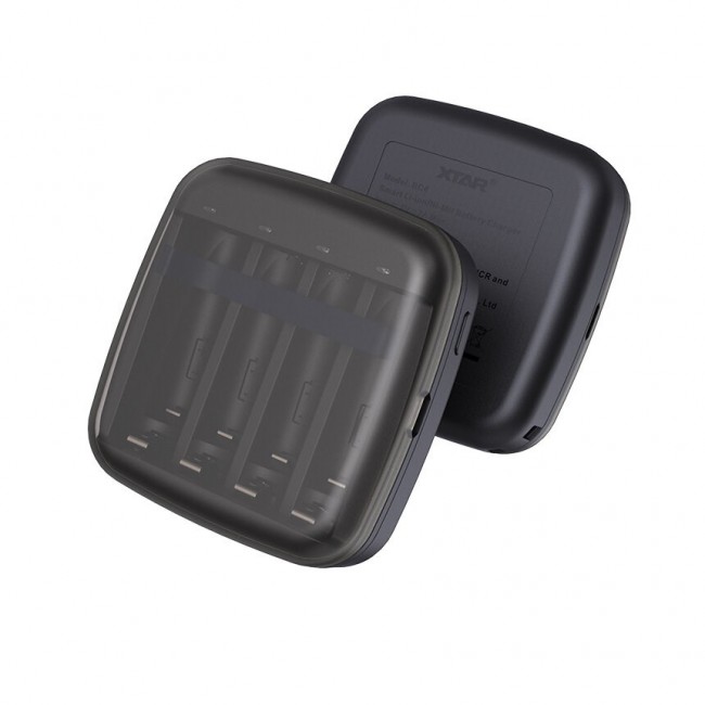 XTAR BC4 battery charger R03 / AAA and R6 / AA Li-ion 1,5V / NiMH XTAR BC4 battery charger R03 / AAA and R6 / AA Li-ion 1,5V / NiMH