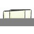 AW FOOTBALL GOAL 120x70x40cm set 2pcs.