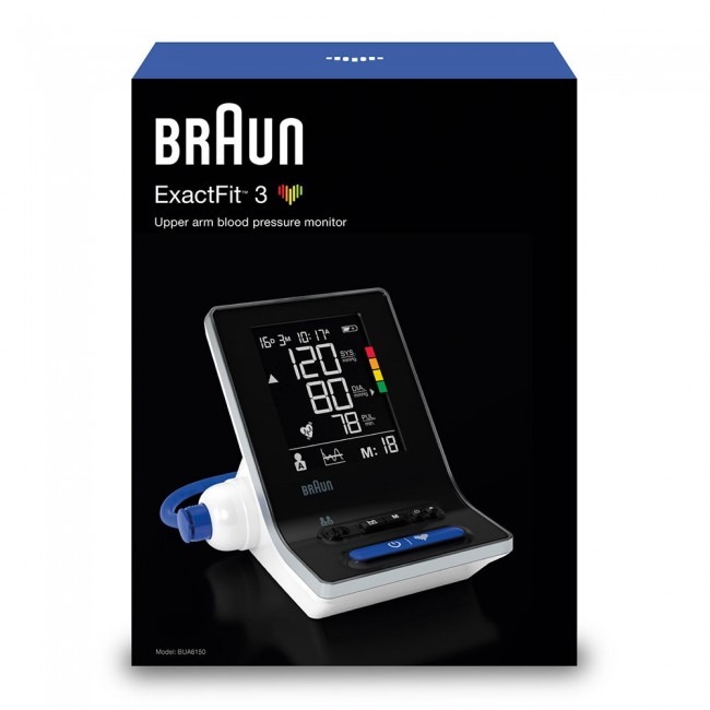 Braun ExactFit 3 Upper arm Automatic 2 user(s) Braun ExactFit 3 Upper arm Automatic 2 user(s)