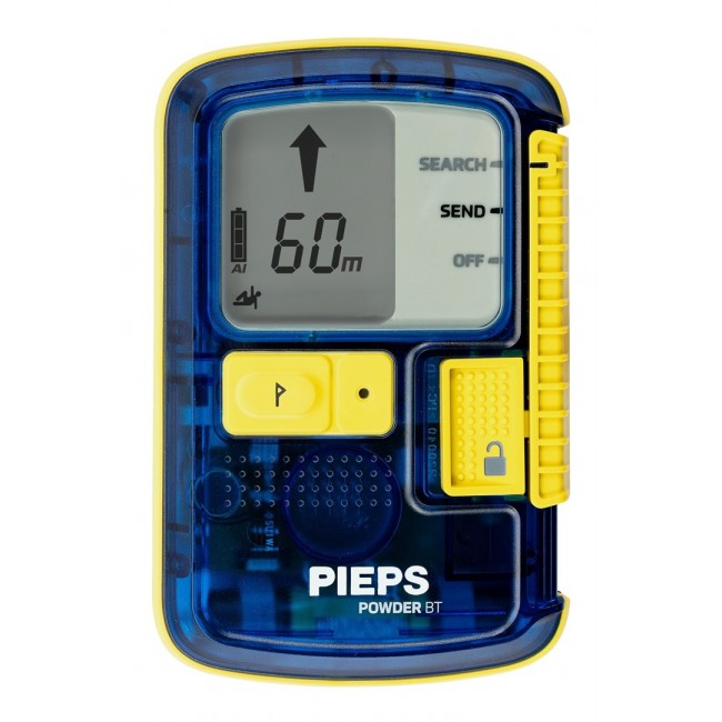 Pieps Powder Beacon BT avalanche detector Blue- Yellow Pieps Powder Beacon BT avalanche detector Blue- Yellow