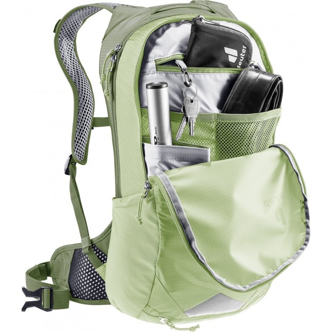 Bicycle backpack - Deuter Race Air 10 (Mineral/Grove)