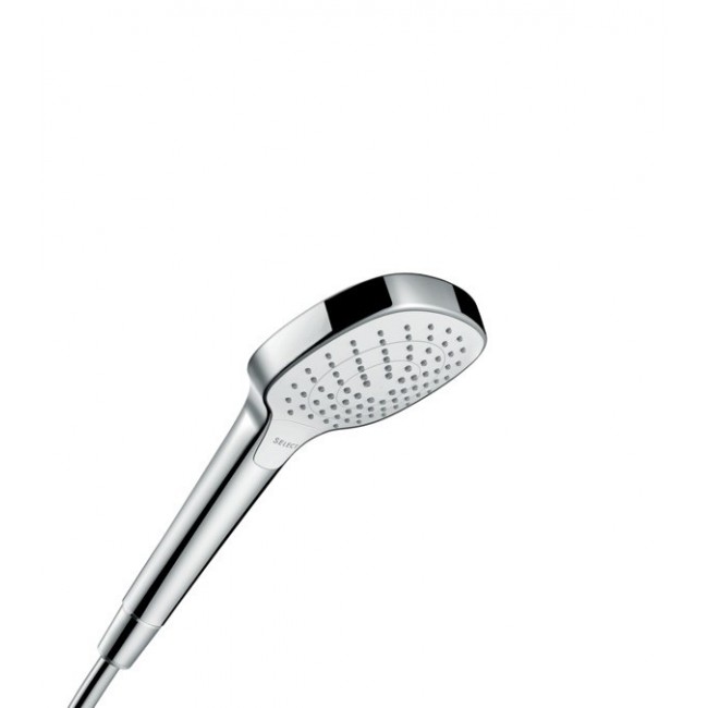 Hansgrohe Croma Select E Handheld shower head Chrome, White