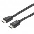 Manhattan HDMI 4K@60Hz Cable with Ethernet, 22.5m, Suitable for ALL 4K & 1080p/HD uses - when upgrading now or have it ready for when you need it, Male to Male, Black, Ultra HD 4k x 2k, Lifetime Warranty, Premium High Speed