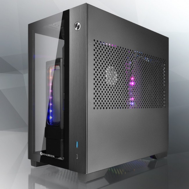 RAIJINTEK PAEAN Mini Mini Tower Black