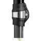 Trekking poles LEKI MAKALU FX TA, 110 130 cm, Black