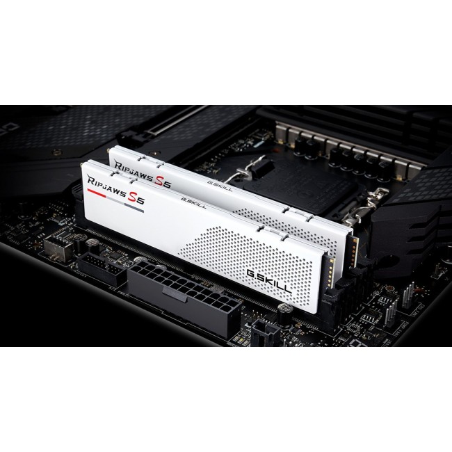 G.Skill Ripjaws S5 / F5-5600J3636D32GX2-RS5W memory module 64 GB 2 x 32 GB DDR5 288-pin DIMM G.Skill Ripjaws S5 / F5-5600J3636D32GX2-RS5W memory module 64 GB 2 x 32 GB DDR5 288-pin DIMM