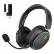 HATOR Phoenix 2 Wireless Headset Wired & Wireless Head-band Gaming USB Type-C / USB Type-A Bluetooth Black HATOR Phoenix 2 Wireless Headset Wired & Wireless Head-band Gaming USB Type-C / USB Type-A Bluetooth Black