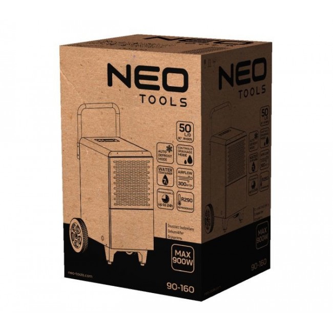 NEO tools 90-160 dehumidifier 7 L 56 dB 750 W Orange