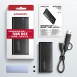 Axagon EEM2-SB2 External USB-C 3.2 Gen 2 metal box for M.2 NVMe & SATA SSD disks. Screwless