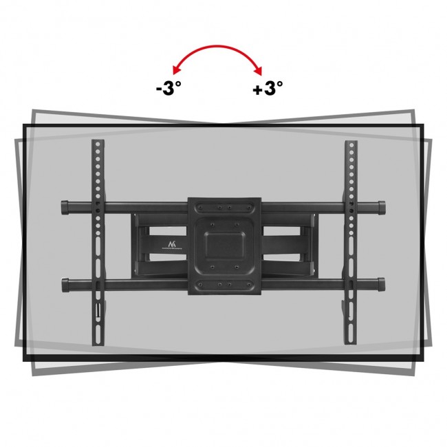 Maclean TV Mount, max VESA 600x400, 32-85
