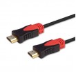Savio CL-95 HDMI cable 1,5 m HDMI Type A (Standard) Black,Red