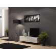 Cama TV stand VIGO 140 30/140/40 sonoma/white gloss Cama TV stand VIGO 140 30/140/40 sonoma/white gloss