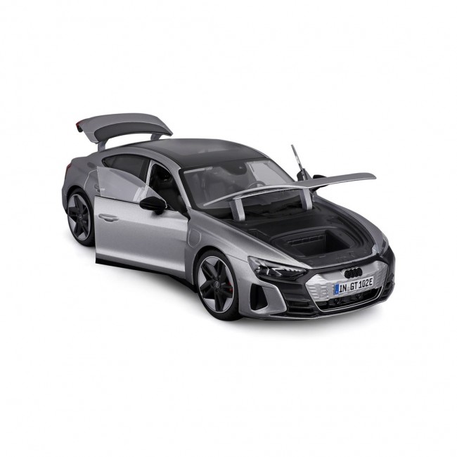 BBURAGO Audi RS e-tron GT 22 1:18 City car model Preassembled BBURAGO Audi RS e-tron GT 22 1:18 City car model Preassembled