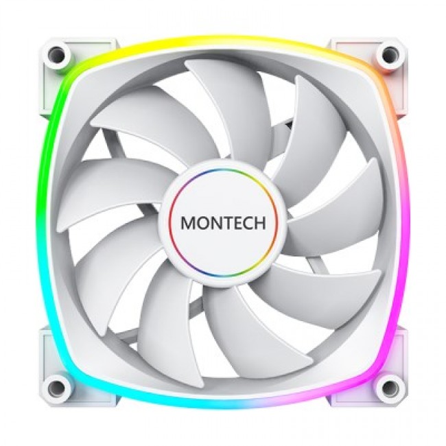 Montech AX140 PWM Computer case Fan 14 cm White 1 pc(s) Montech AX140 PWM Computer case Fan 14 cm White 1 pc(s)