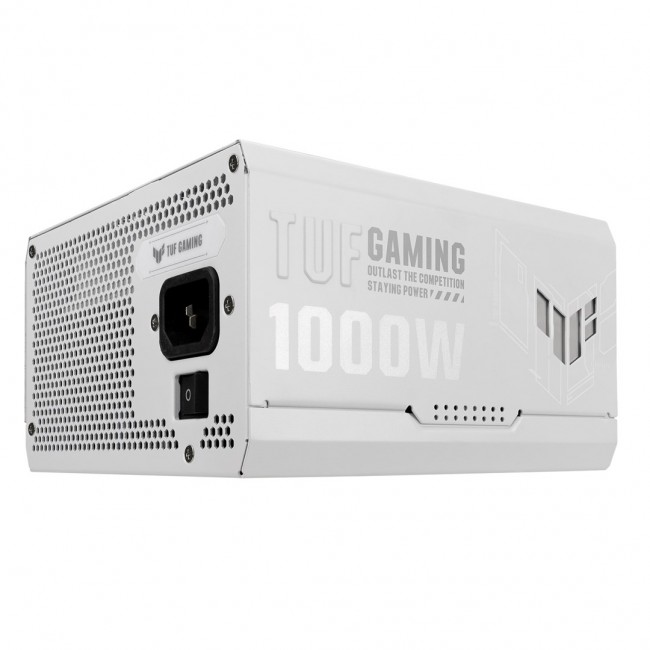 ASUS TUF Gaming 1000W Gold White Edition power supply unit 20+4 pin ATX ATX ASUS TUF Gaming 1000W Gold White Edition power supply unit 20+4 pin ATX ATX