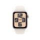 Apple Watch SE GPS 40mm Starlight Aluminium Case with Starlight Sport Band - S/M Apple Watch SE GPS 40mm Starlight Aluminium Case with Starlight Sport Band - S/M