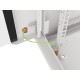 Lanberg Wall mounting rack cabinet 19'' 22U 600x450mm Grey