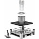 WMF Lumero 0415480011 raclette grill 8 person(s) 1960 W Black, Stainless steel