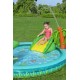 Bestway Crocodile Cove Kids Inflatable Water Play Center and Pool 2.24 m x 1.81 m x 72 cm