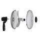 Esperanza EHF002KE, 16 '' standing fan, Black and Gray