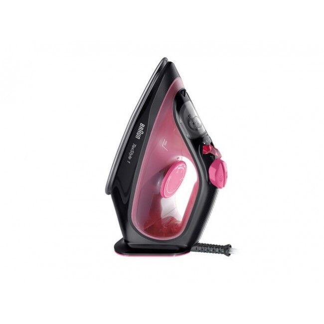 Braun TexStyle 1 Dry & Steam iron Ceramic soleplate 2000 W Black, Purple