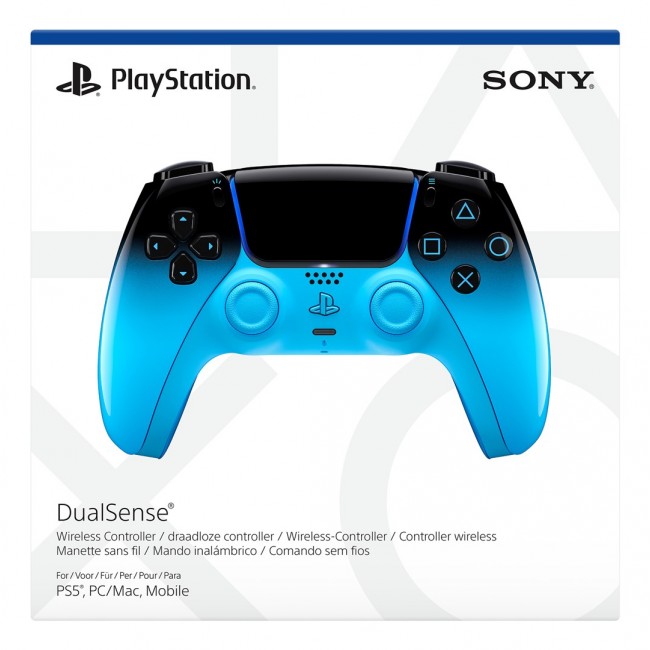 Sony DualSense Black, Blue Bluetooth/USB Gamepad Analogue / Digital PlayStation 5