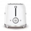 SMEG Toaster 2-slice 4-slot 50'Style White TSF02WHEU