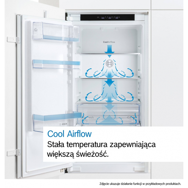 Bosch Serie 4 KBN96VFE0 fridge-freezer Built-in 383 L E White