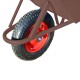 AWTOOLS WHEELBARROW CONSTRUCTION 85L/1.5mm BROWN+WHEEL COVER