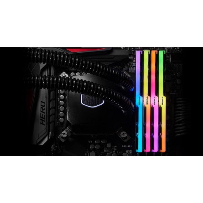 G.Skill Trident Z RGB F4-3200C16Q-128GTZR memory module 128 GB 4 x 32 GB DDR4 3200 MHz