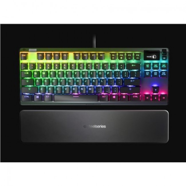 SteelSeries Apex 7 TKL Mechanical Gaming Keyboard RGB LED light US Wired