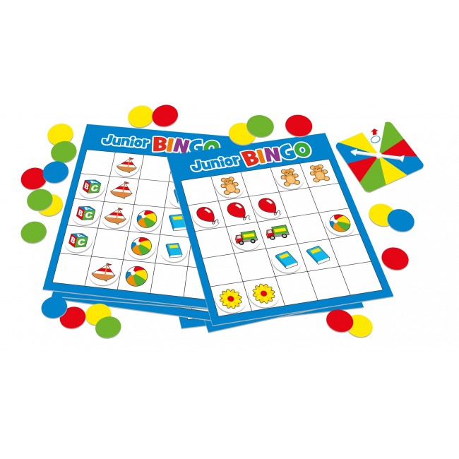 Tactic Junior Bingo Card Game Game of chance