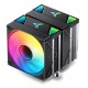 Jonsbo CR-3000 CPU Cooler Dual Tower, ARGB - 2x 120 mm, black Jonsbo CR-3000 CPU Cooler Dual Tower, ARGB - 2x 120 mm, black
